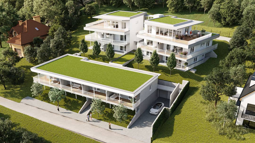 Wohnung Neubau Panoramablick Wörthersee Balkon