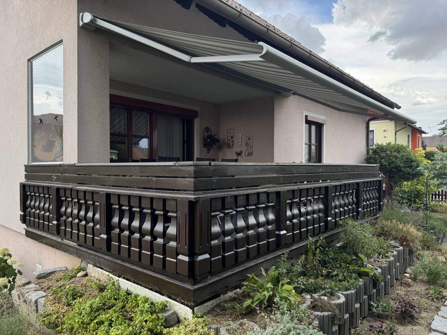 Well kept family apartment with garden and wellness cellar