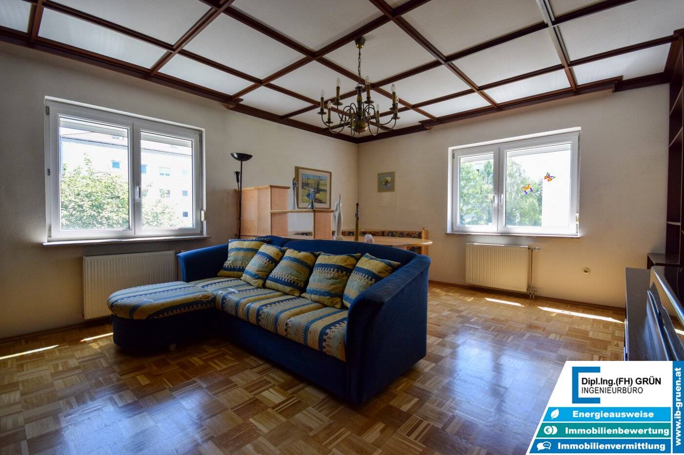 Top location in Linz-Urfahr – 3-room apartment with potential &amp; XXL cellar