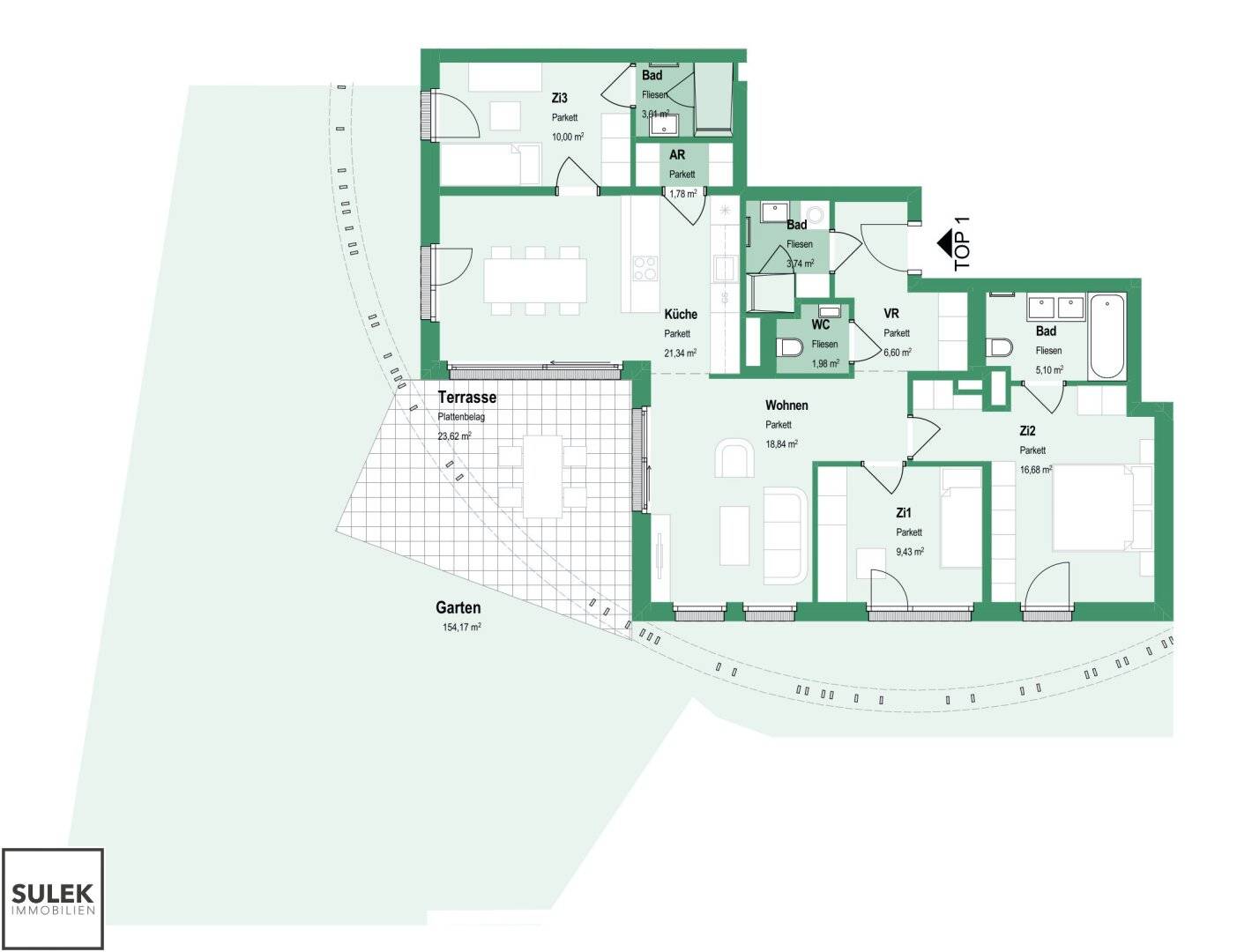 Spacious 4-room garden apartment for families - FIRST OCCUPANCY | Rondelle XIV Top 1