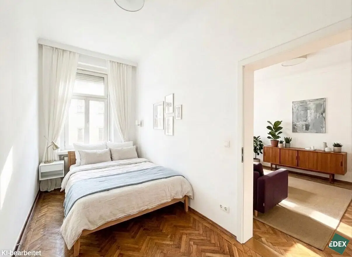 Sonniger 2-Zimmer Altbau nähe Hauptbahnhof und Schweizergarten