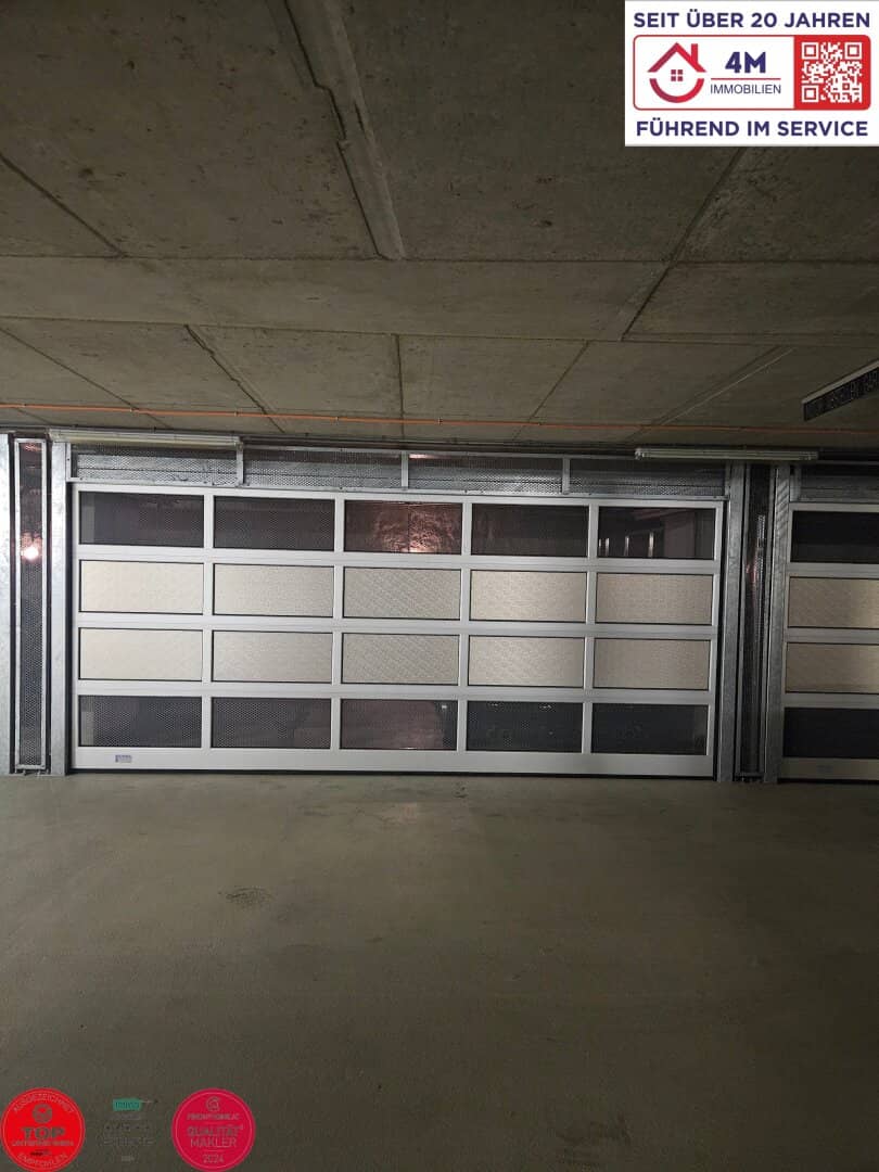 Lockable double garage box with power and roller gate in 3rd basement only for owners near U1 Kagraner Platz