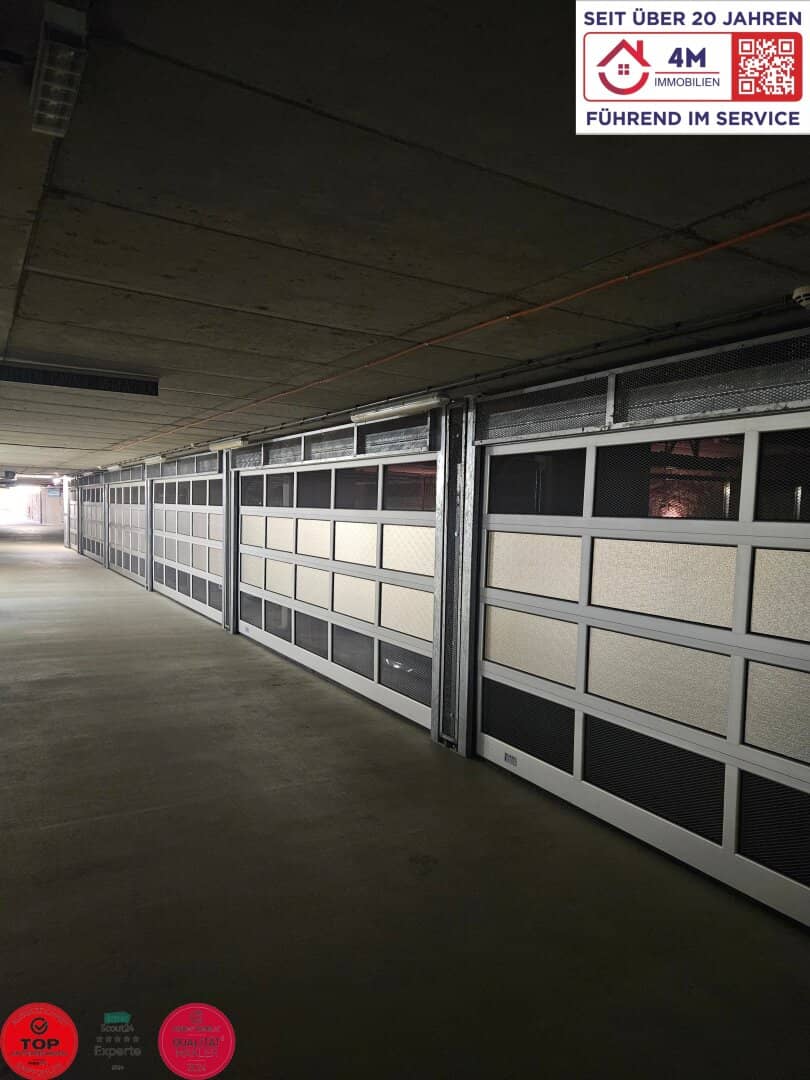 Lockable double garage box with power and roller gate in 3rd basement only for owners near U1 Kagraner Platz