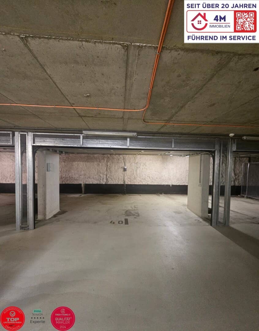 Lockable double garage box with power and roller gate in 3rd basement only for owners near U1 Kagraner Platz