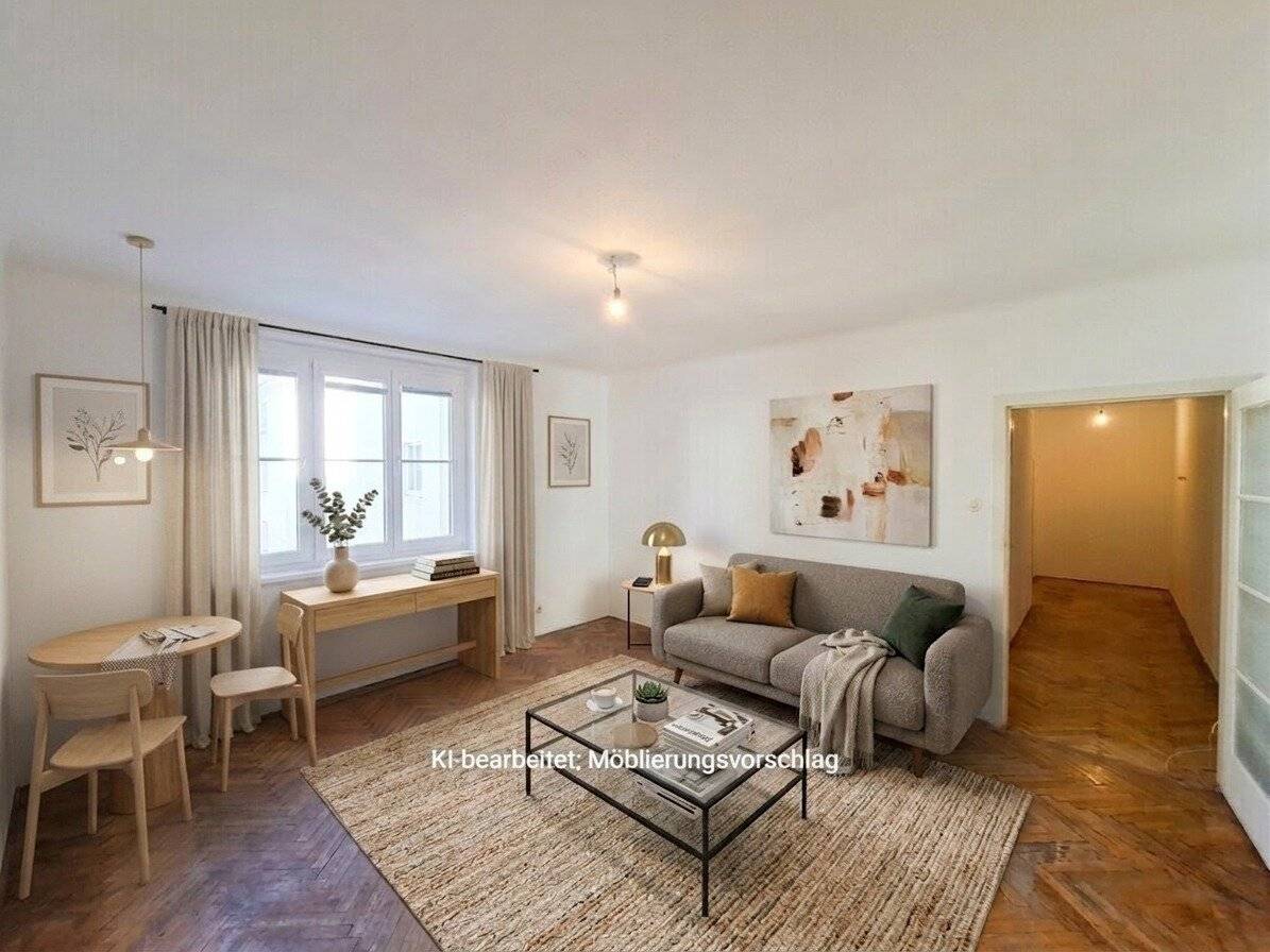 Commission-free from the owner Nice unrestored 2-room apartment near Hütteldorf station