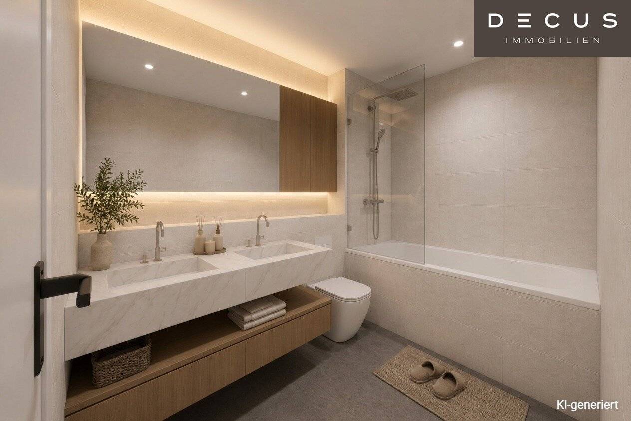 4 ROOM PENTHOUSE | EXCLUSIVE FIRST OCCUPANCY ON 2 LEVELS WITH TERRACE &amp; LOGGIA | 1st &amp; 2nd ATTIC FLOOR