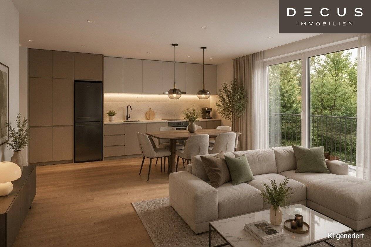3-room apartment | efficiently planned first occupancy with loggia and balcony | 2nd floor