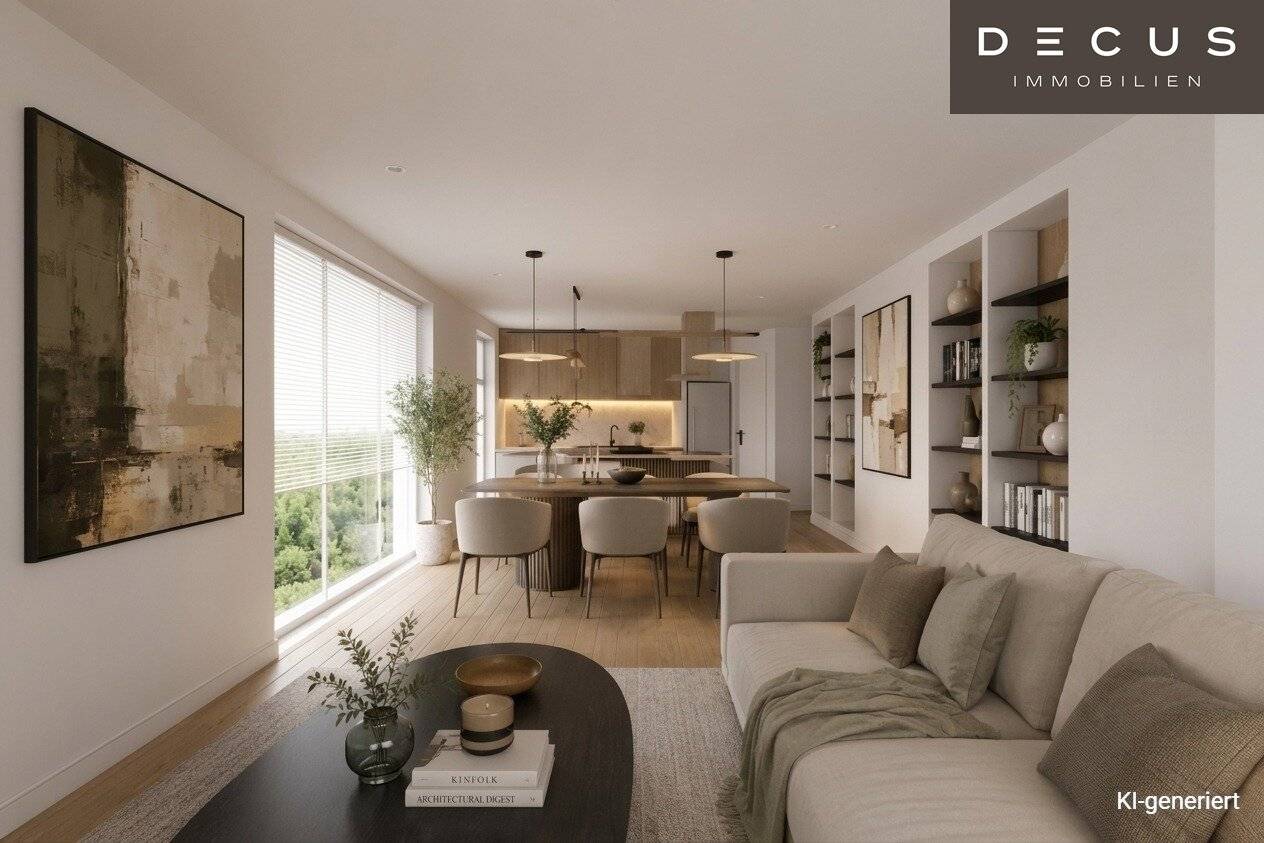 3 ROOM APARTMENT | HIGH-QUALITY FIRST OCCUPANCY WITH LOGGIA &amp; BALCONY | IDEAL FOR MODERN LIVING