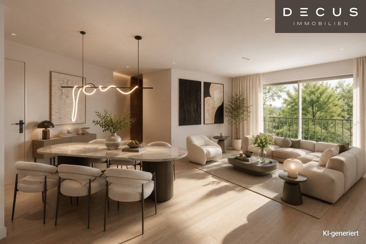3 ROOM APARTMENT | HIGH-QUALITY FIRST OCCUPANCY WITH LOGGIA &amp; BALCONY | FLEXIBLE FLOOR PLAN
