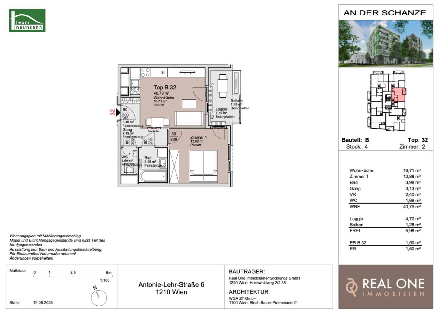 An der Schanze – Investor first occupancy near Kagran U1 and Alte Donau - Completion end of 2026!
