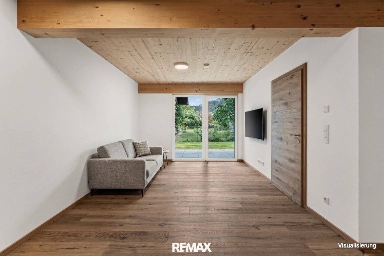 Modern 2-room apartment with garden &amp; terrace