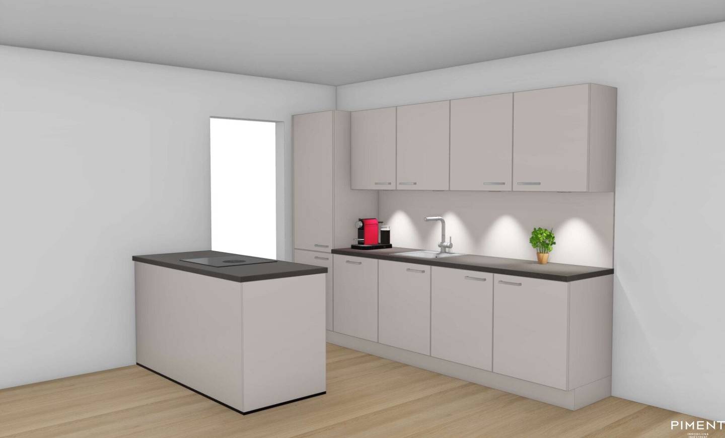 First occupancy: 3 room apartment in new build project Viewing possible