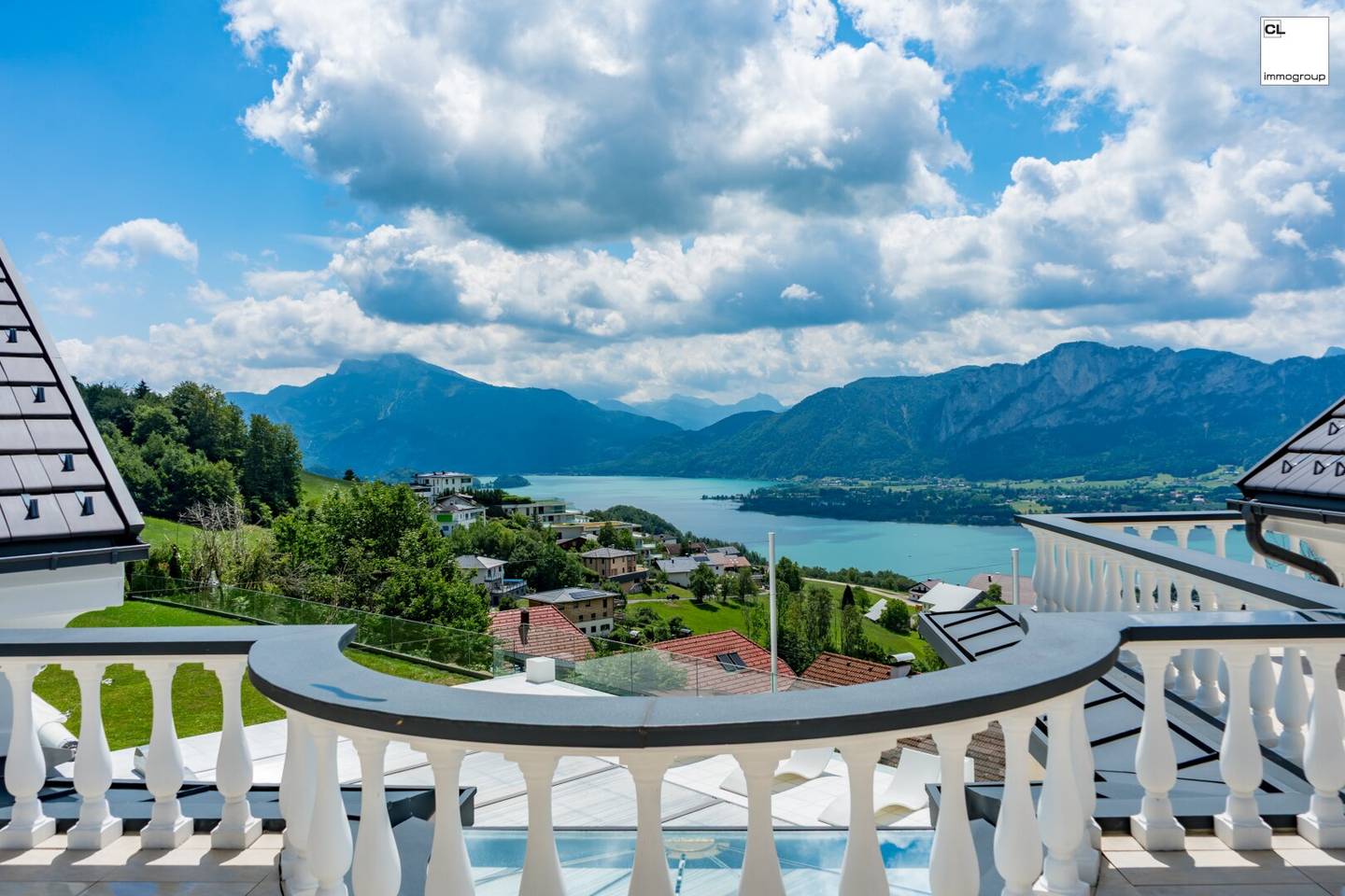 Luxury villa in top panoramic location at Mondsee for rent
