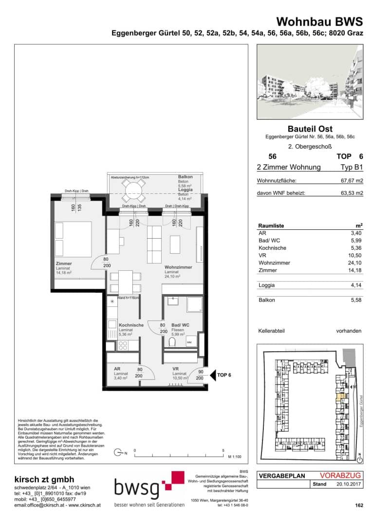 Renovated 2-room apartment with balcony and new kitchen open-ended lease 2 months free rent