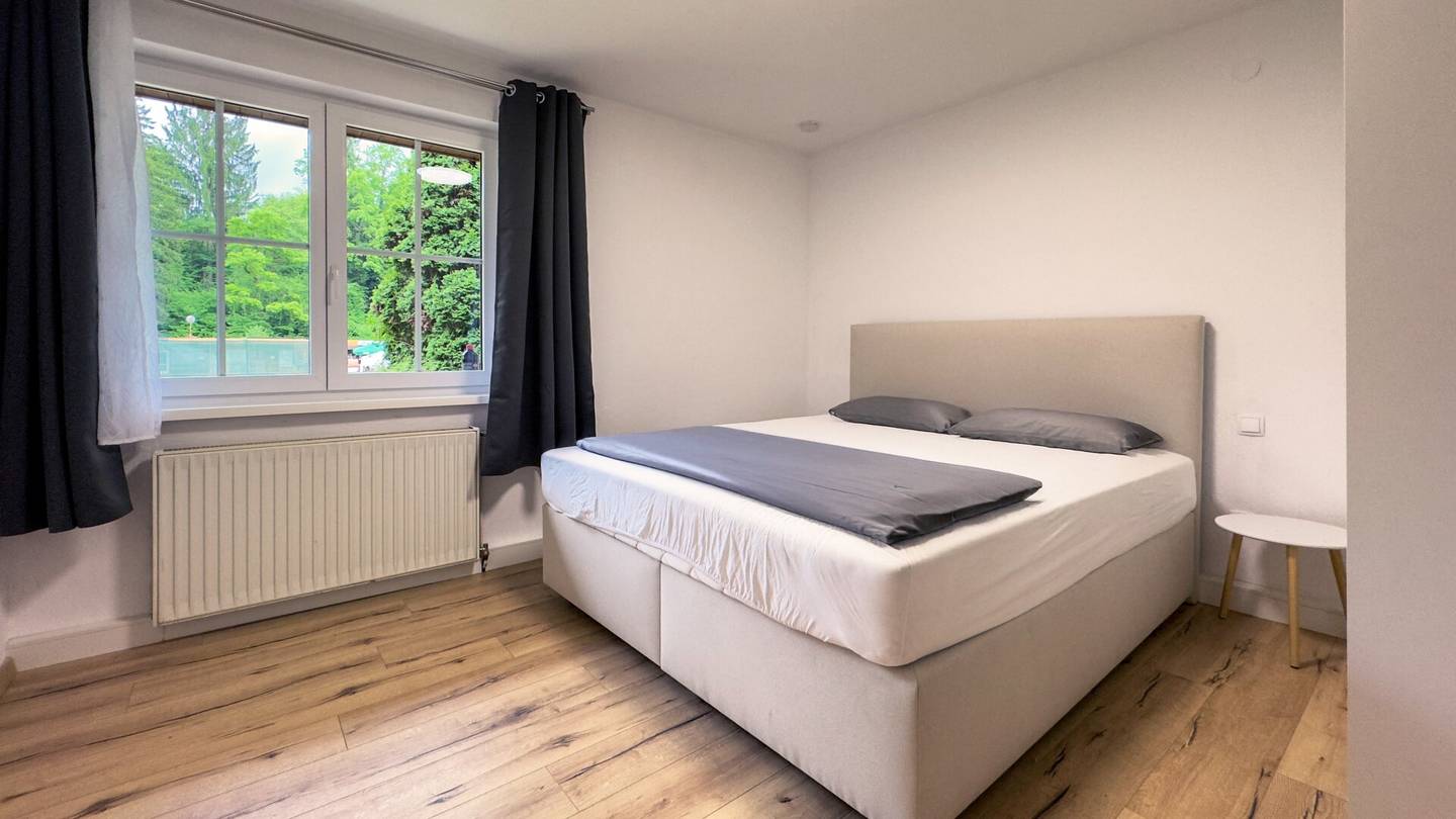Moderne Gartenwohnung mit Terrasse direkt beim Tennisplatz – Velden am Wörther See