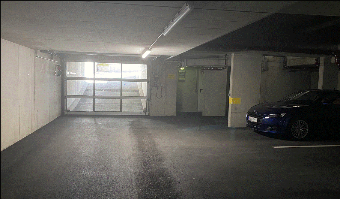 Underground parking space near Innsbruck Uni Clinic