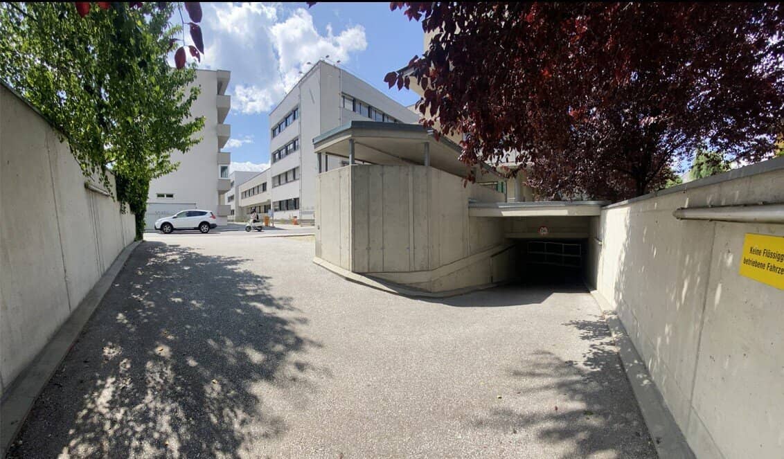 Underground parking space near Innsbruck Uni Clinic