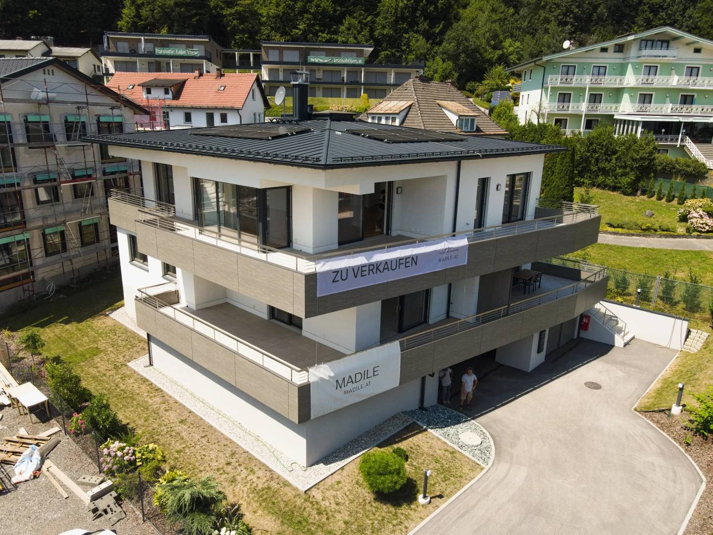NEUBAU - Vornehme Wohnanlage am Wörthersee mit Seeblick