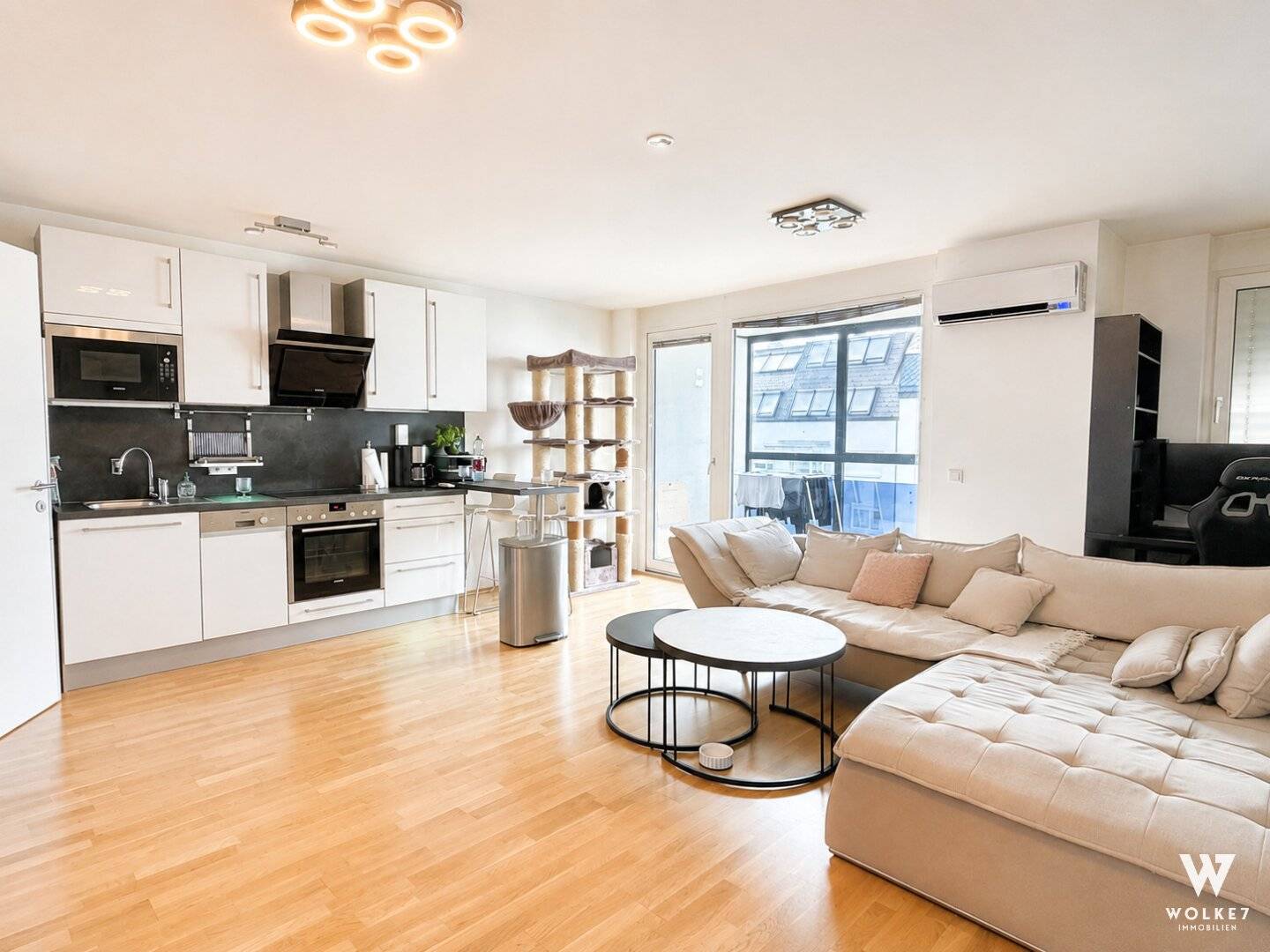 Top-Lage in Kagran | 2-Zimmer-Neubauwohnung mit Loggia &amp; optionalem Garagenplatz | Nähe Donauzentrum | klimatisiert