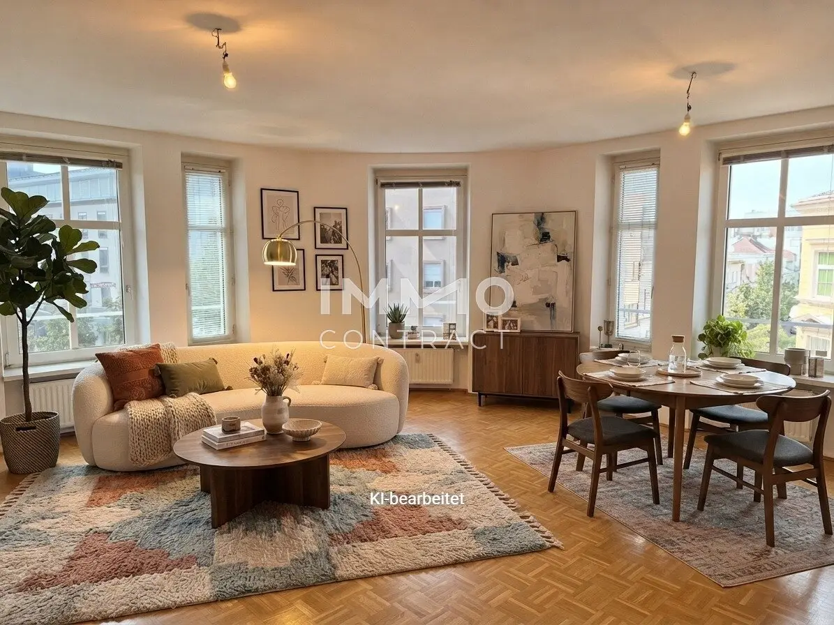 Großzügige 3-Zimmer Wohnung im Zentrum von Wels