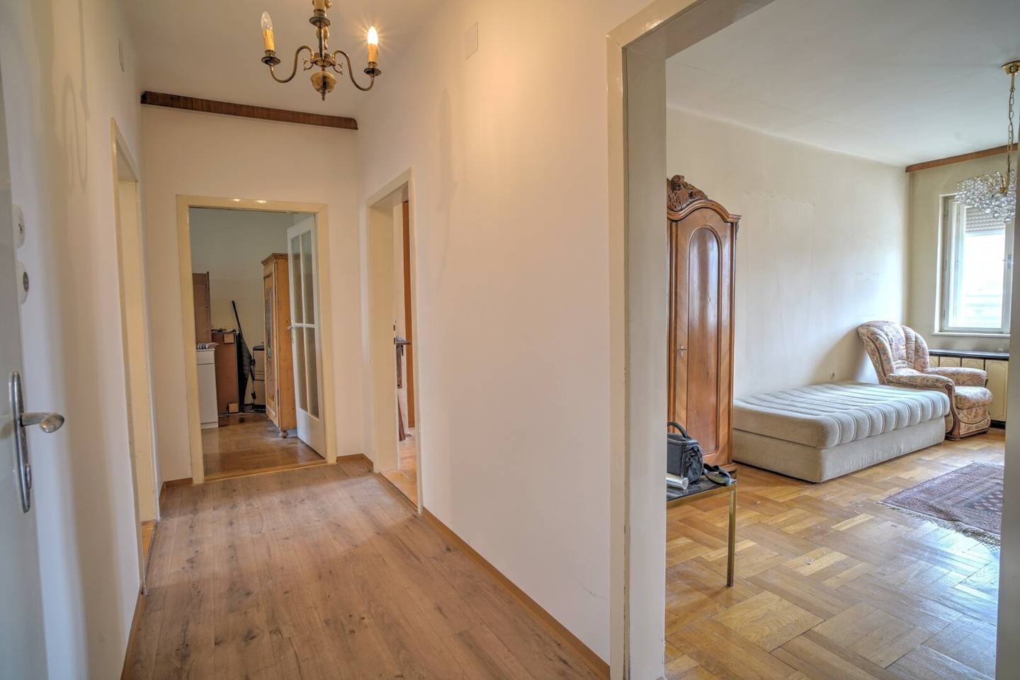 Renovation-needed 3-room apartment in a thermally renovated building