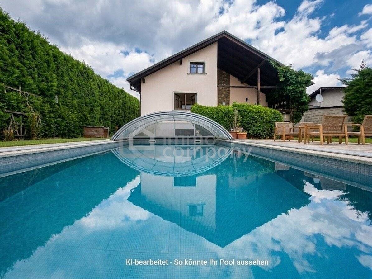 Charmantes Einfamilienhaus mit 8m Pool, 25m² Terrasse und viel Platz