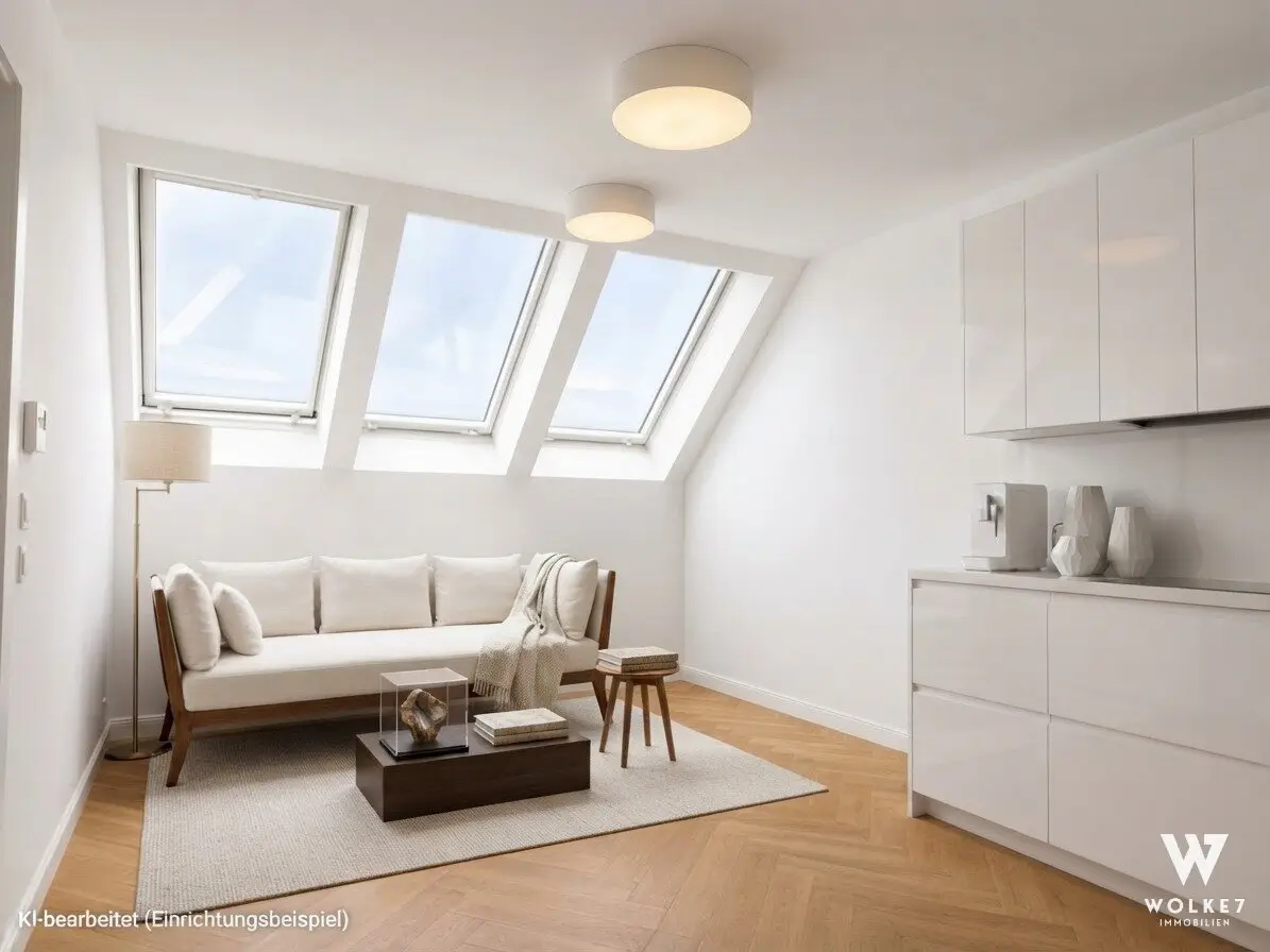 Hochwertige Dachgeschosswohnung in Bestlage des 9. Bezirks - Erstklassige Wohnqualität nahe AKH &amp; MedUni Wien
