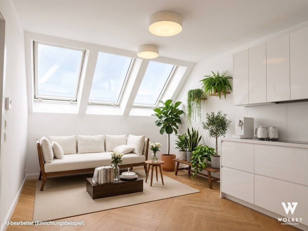 High-quality attic apartment in prime location of the 9th district - First-class living quality near AKH &amp; MedUni Vienna