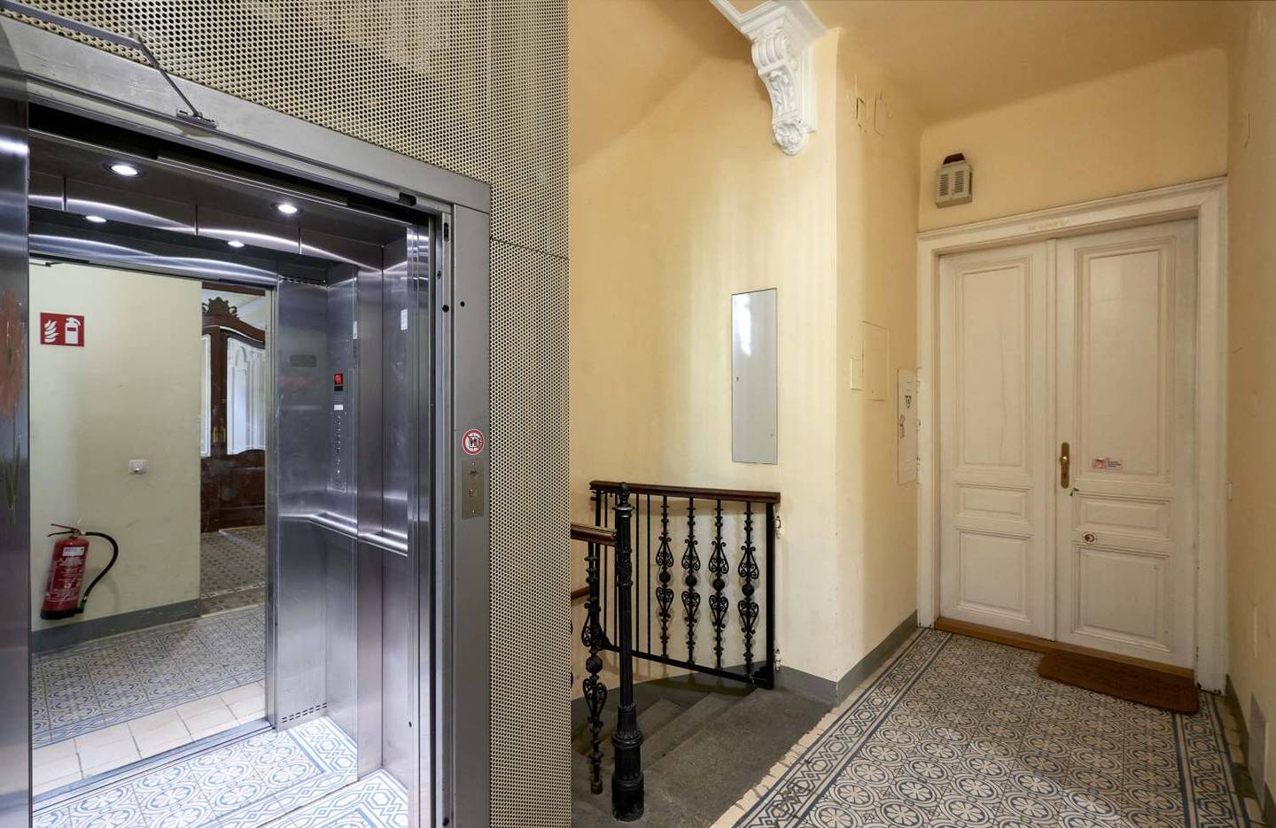 Permanently rented dental practice in a well kept Altbauwohnung