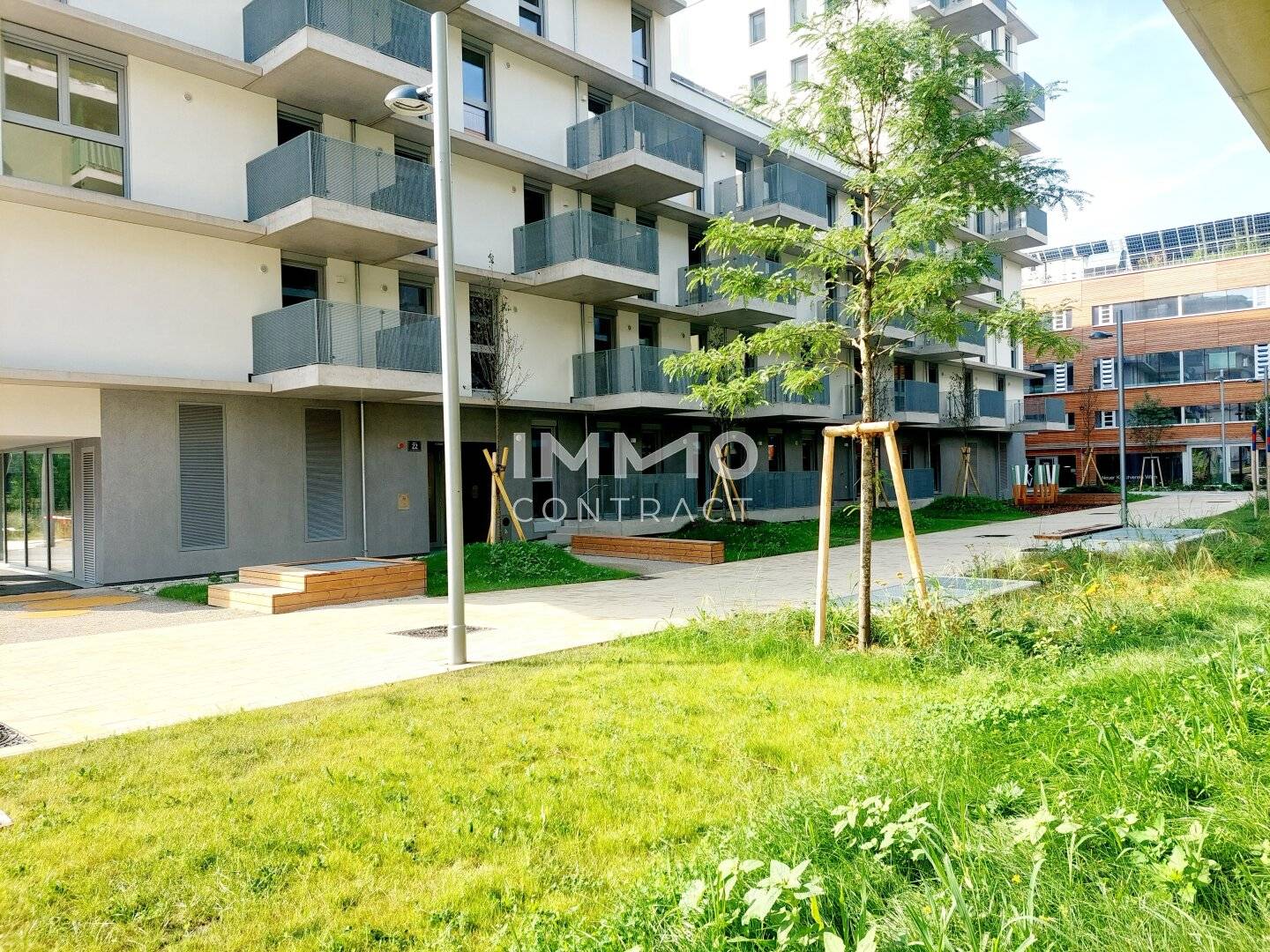 Village in the Third District – Sustainable first occupancy with two balconies in the heart of Landstraße