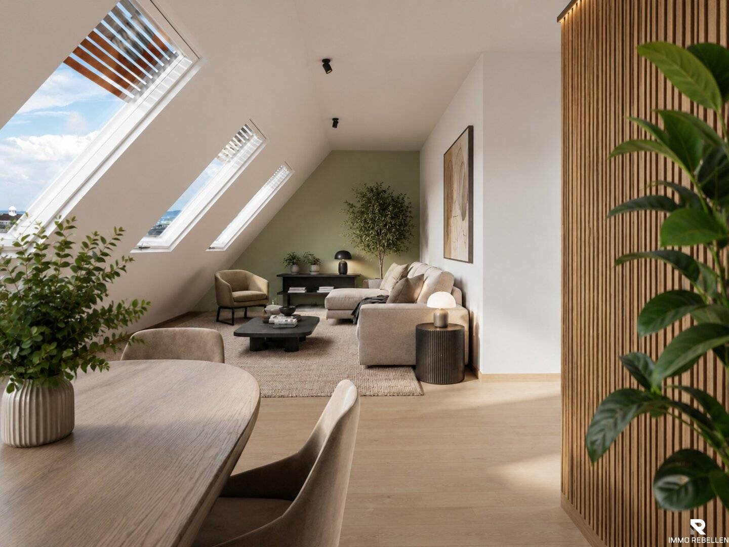 Above the roofs of Vienna – 5-room maisonette with terrace and St. Stephen's Cathedral view