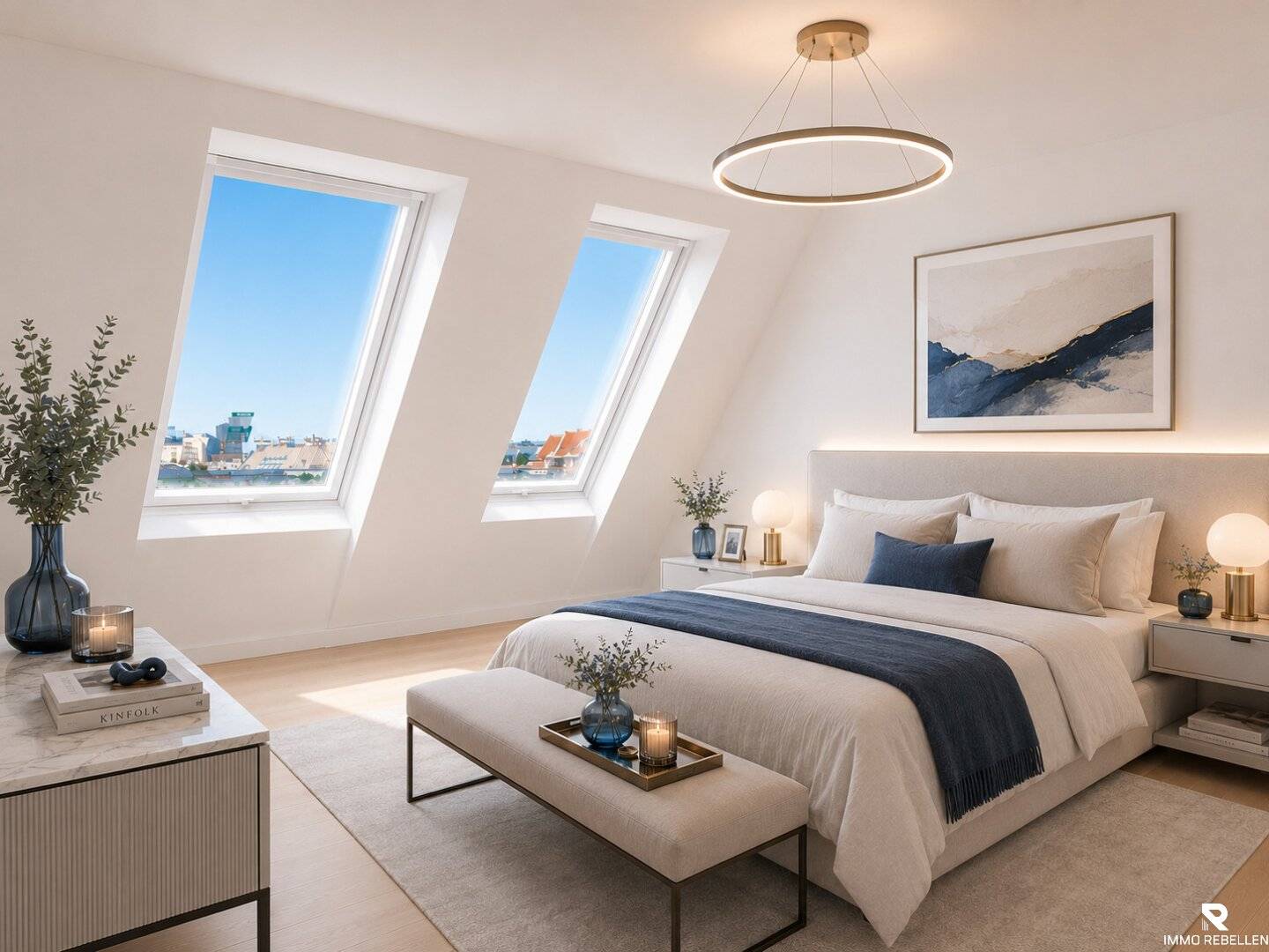 Above the roofs of Vienna – 5-room maisonette with terrace and St. Stephen's Cathedral view