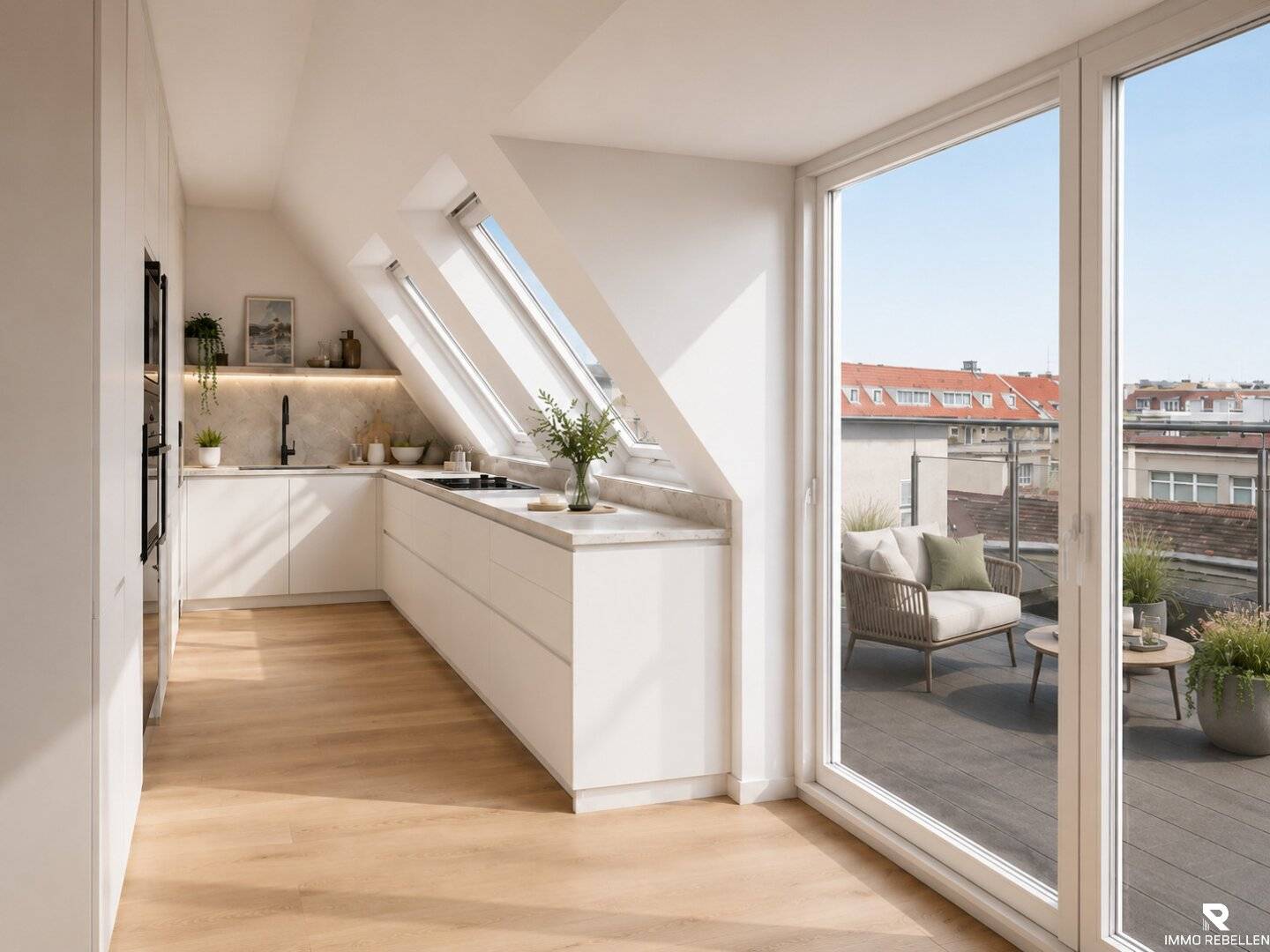 Ein Rückzugsort über der Stadt – Exklusive DG-Maisonette mit Sonnenterrasse im 3. Bezirk