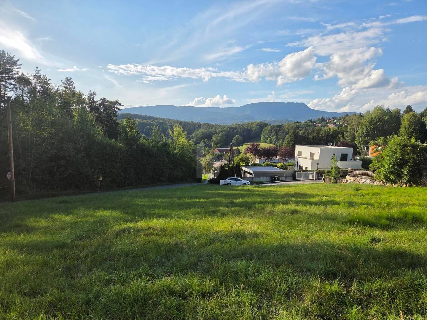 Wohnung am Stadtrand mit Blick auf den Schöckl