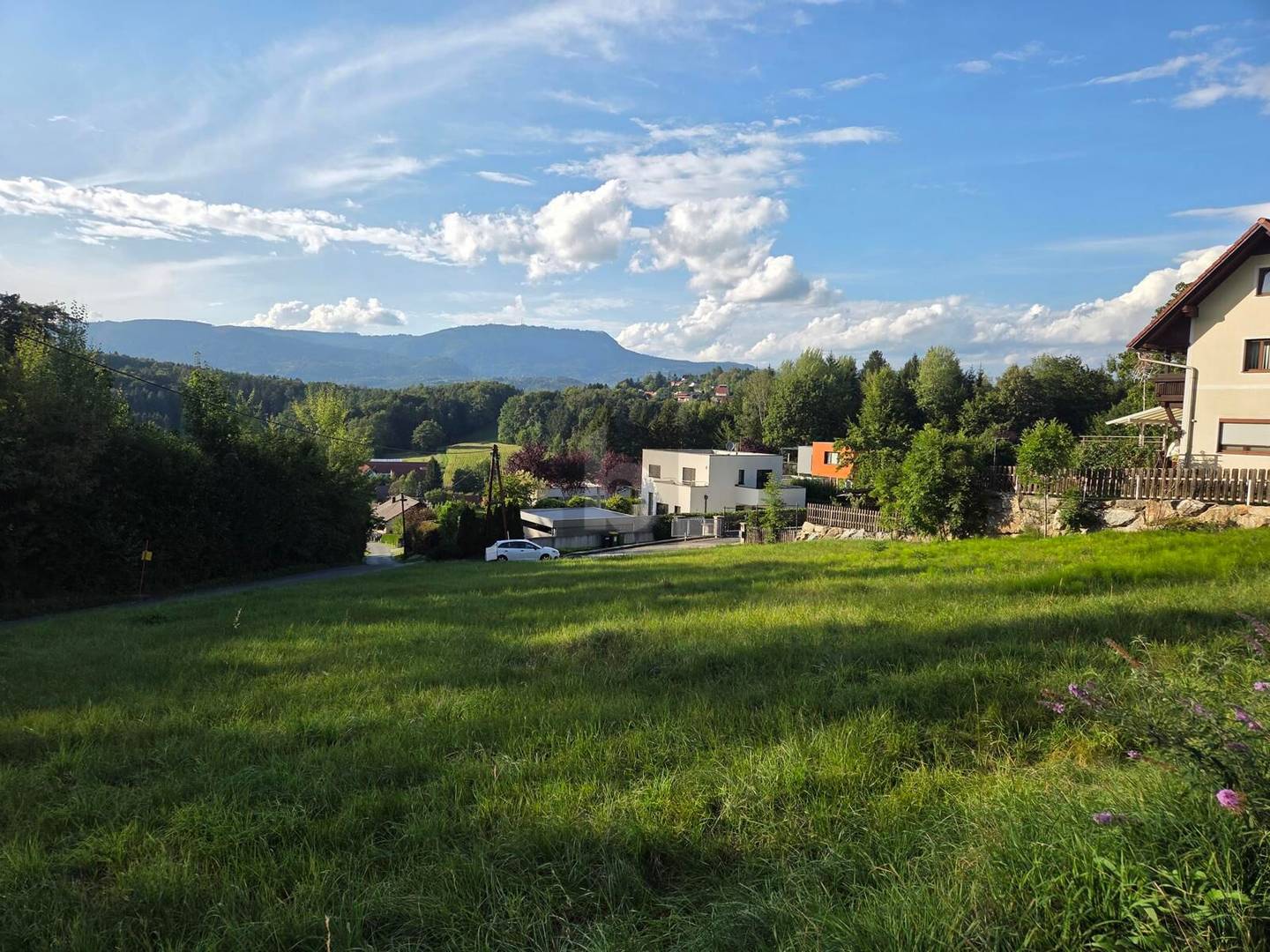 Wohnung am Stadtrand mit Blick auf den Schöckl