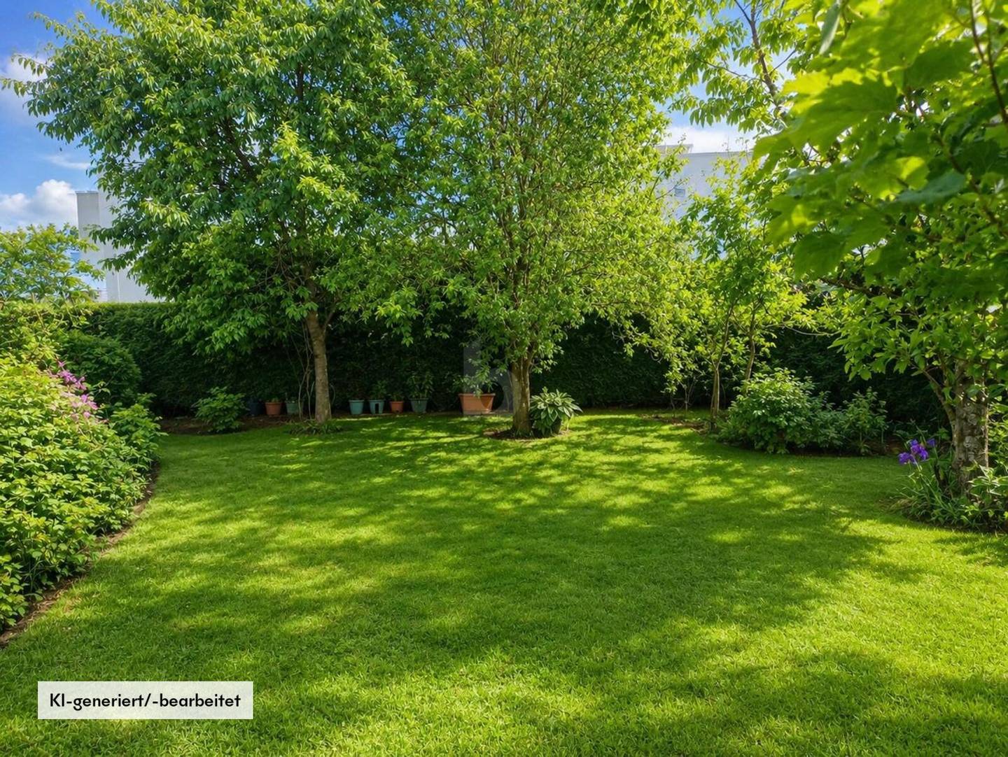 Ruhige Erdgeschosswohnung mit großem Privatgarten