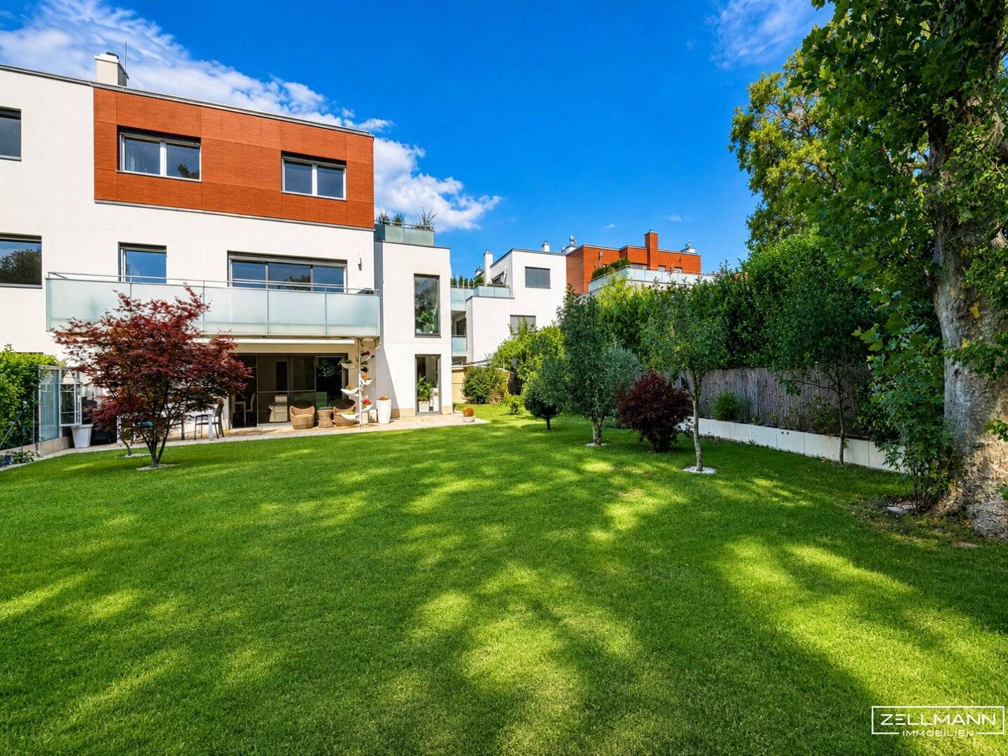 Exclusive garden apartment in Rodaun with extraordinary outdoor areas | ZELLMANN IMMOBILIEN