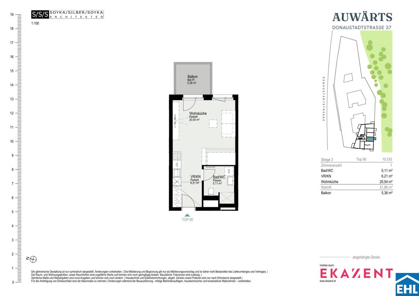 1 room | First occupancy | Urban living near Alte Donau