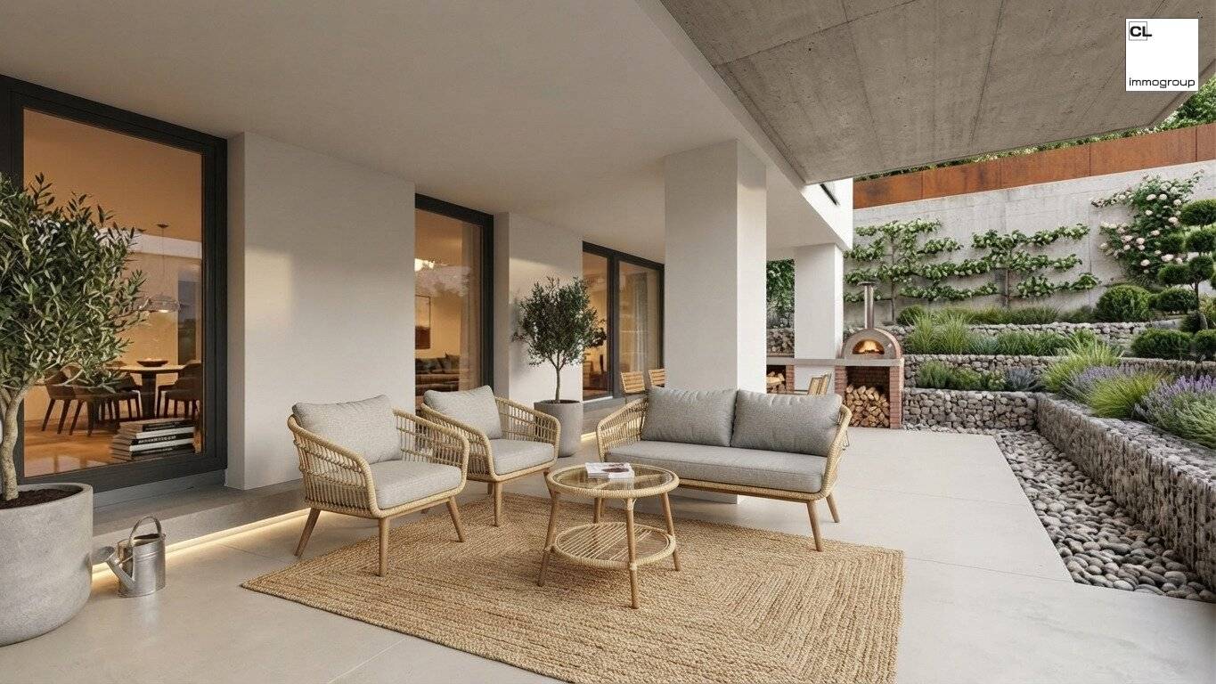 Urbaner Luxus mit Garten – Exklusive Erstbezugswohnung auf zwei Ebenen in Salzburg