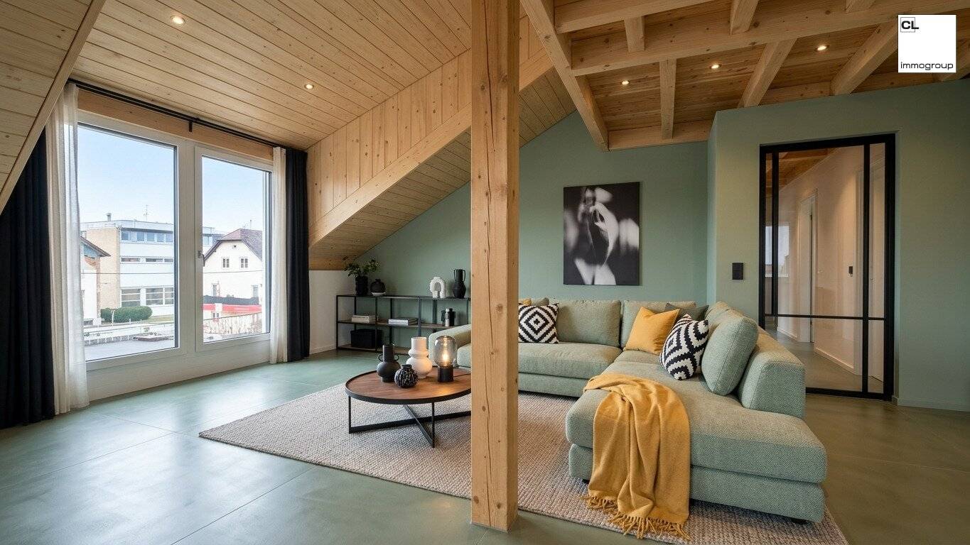 Exclusive Attic Apartment in First Occupancy – Elegance above the Roofs of Salzburg