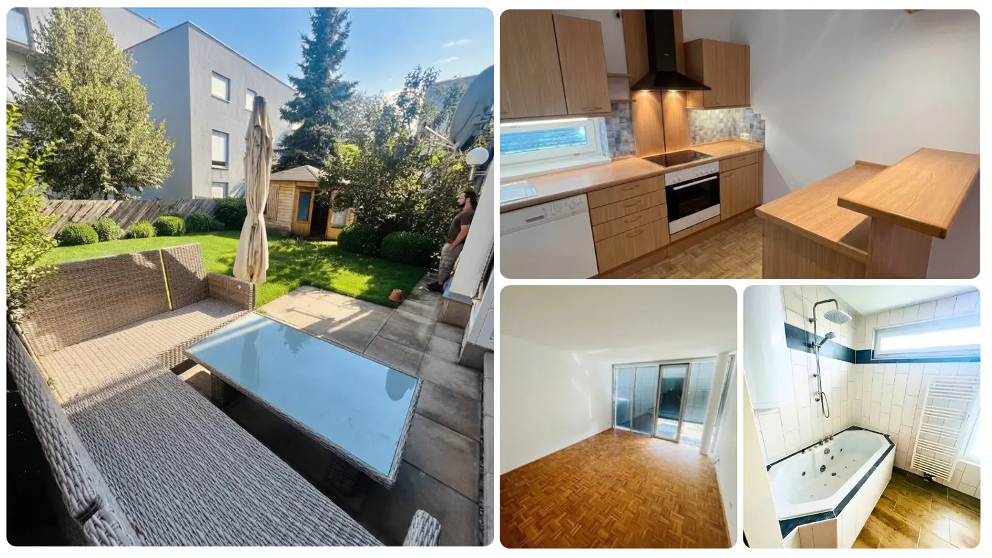 Quiet newly renovated 65m2 garden apartment in top location with plenty of space for individual design!