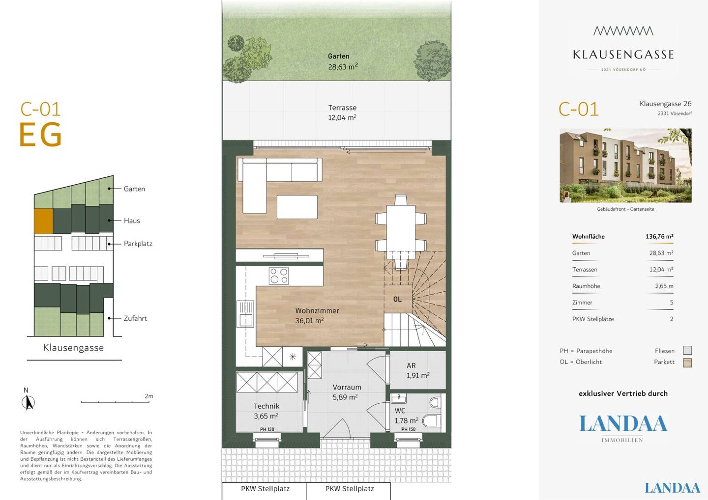 The Klausen - Neubauprojekt in 2331 Vösendorf