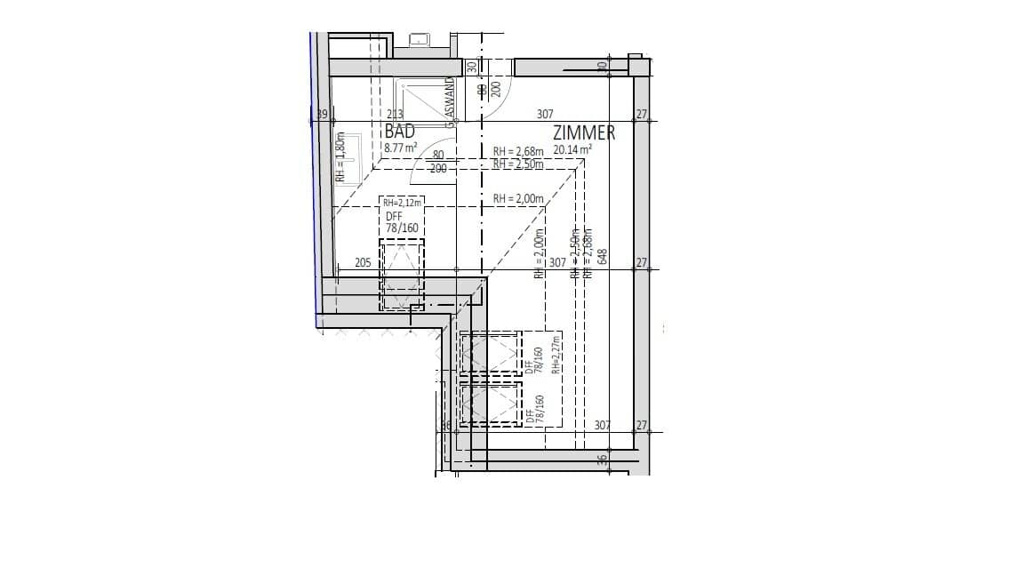 Der Schuberthof - Exklusive 2-Zimmer Dachgeschosswohnung mit Balkon &amp; Terrasse in bester Korneuburger Wohnlage - Klimaanlage