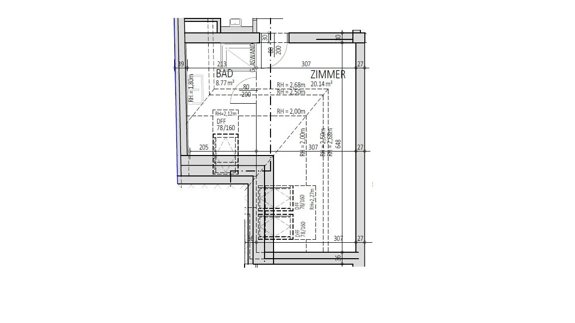 The Schuberthof - Exclusive 2-Room Attic Apartment with Balcony & Terrace in Prime Korneuburg Residential Location - Air Conditioning