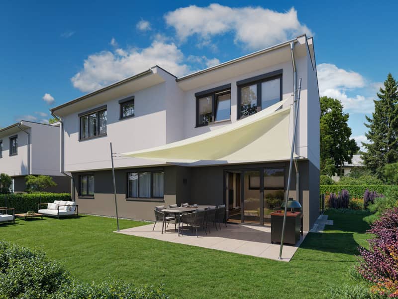 Familienwohnung mit Privatgarten nahe Donau Auen