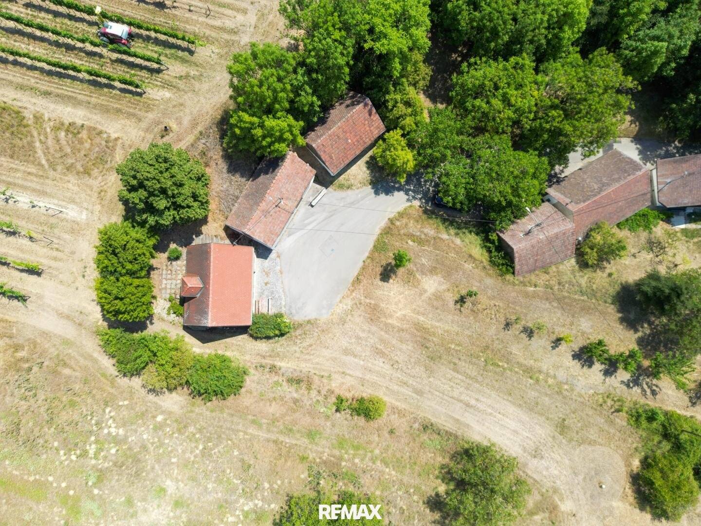 Press house with wine cellar and plot