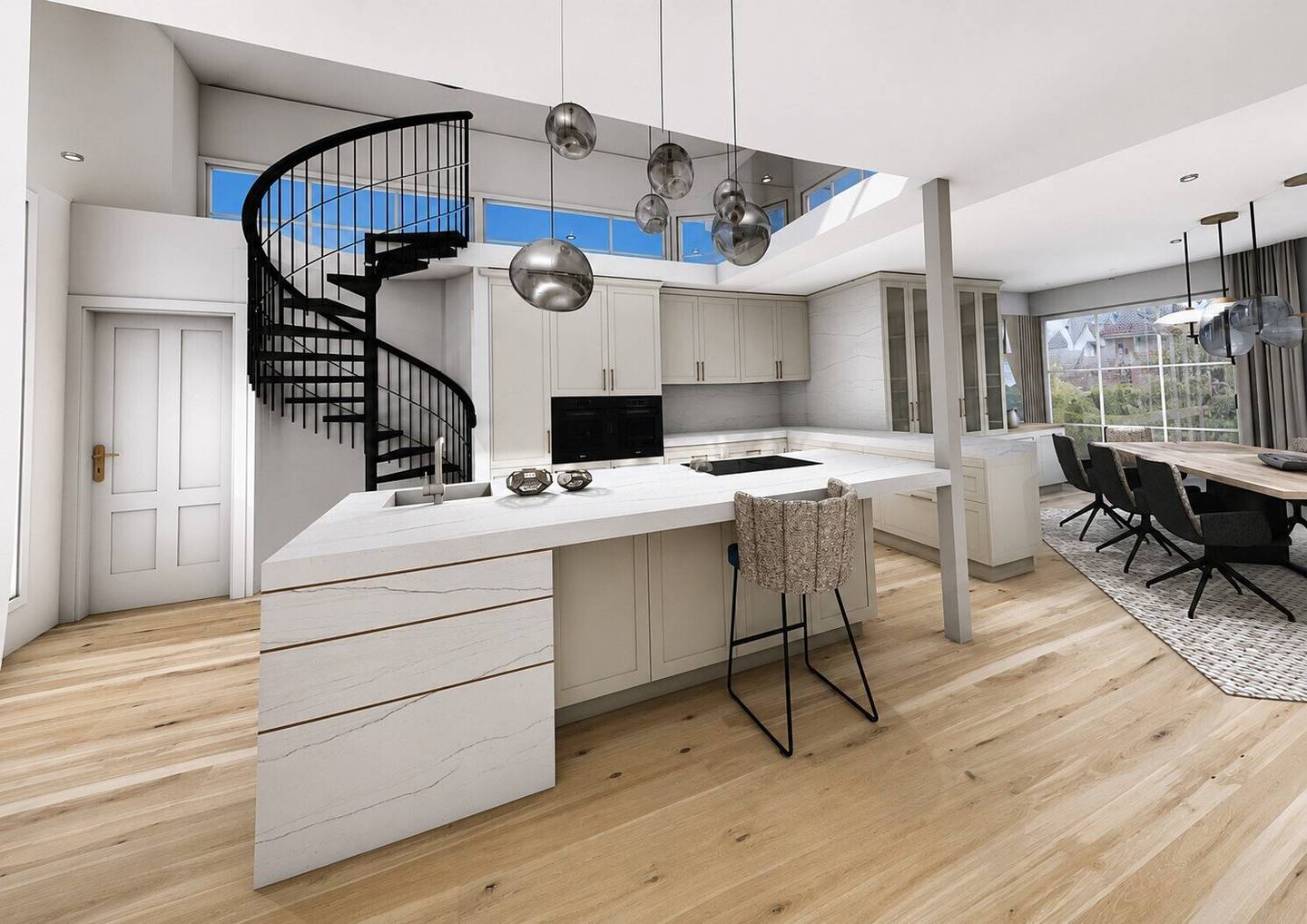 Grödig - Exklusive Penthousewohnung mit Galerie und großzügigen Dachterrassen