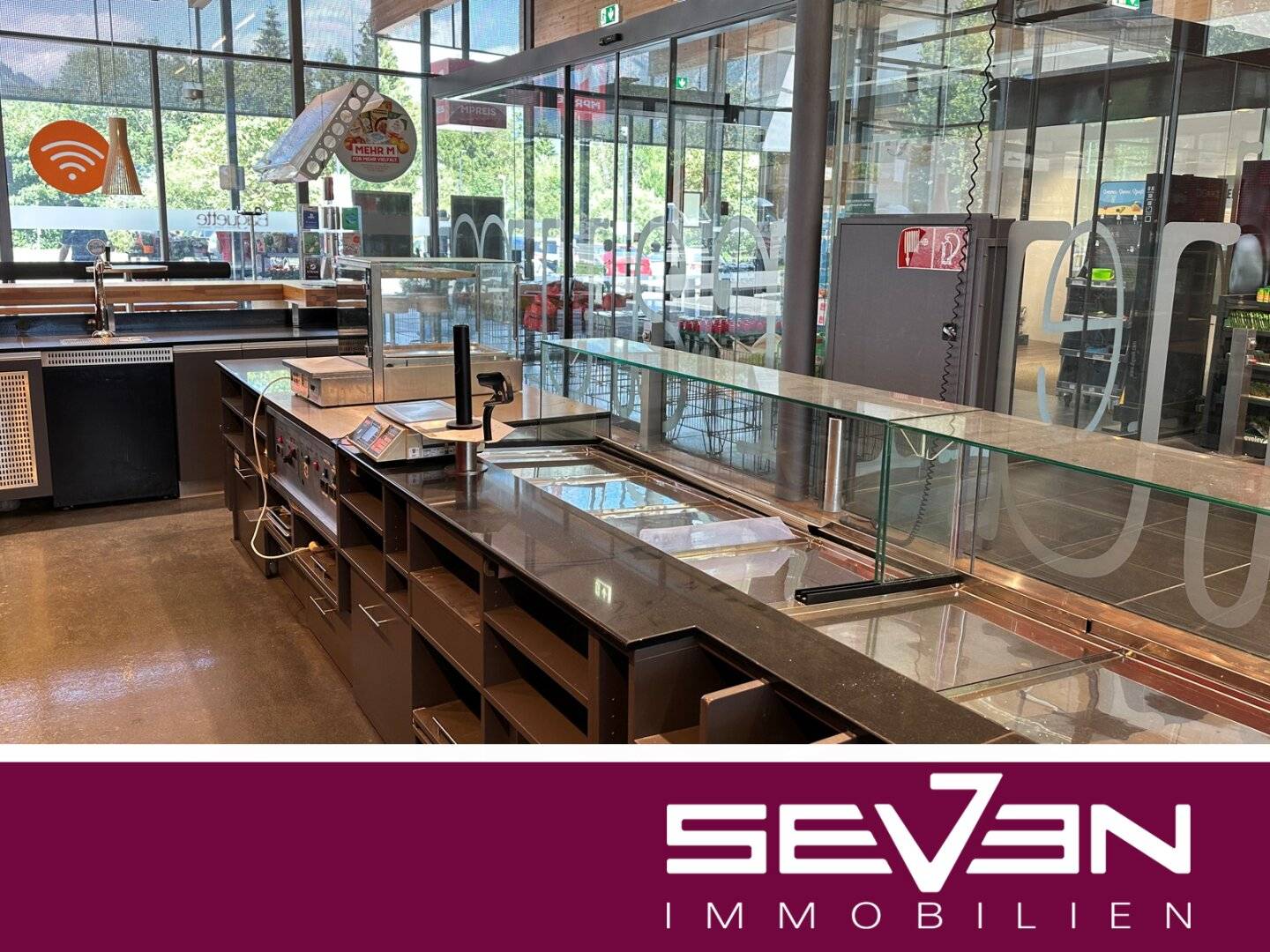 Available gastro shop space directly at MPREIS in Elbigenalp