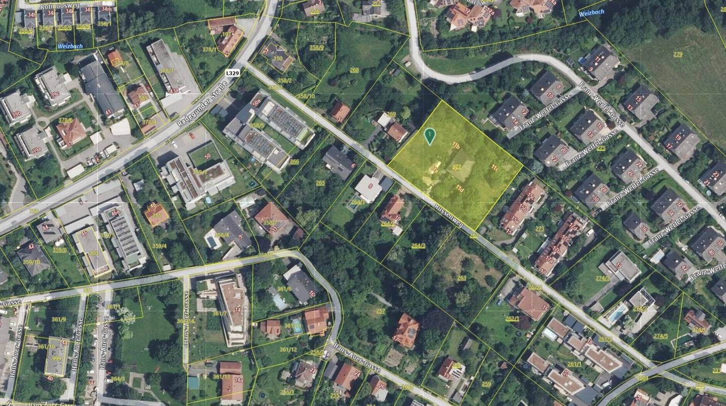 Building plot in top location in Graz- Andritz