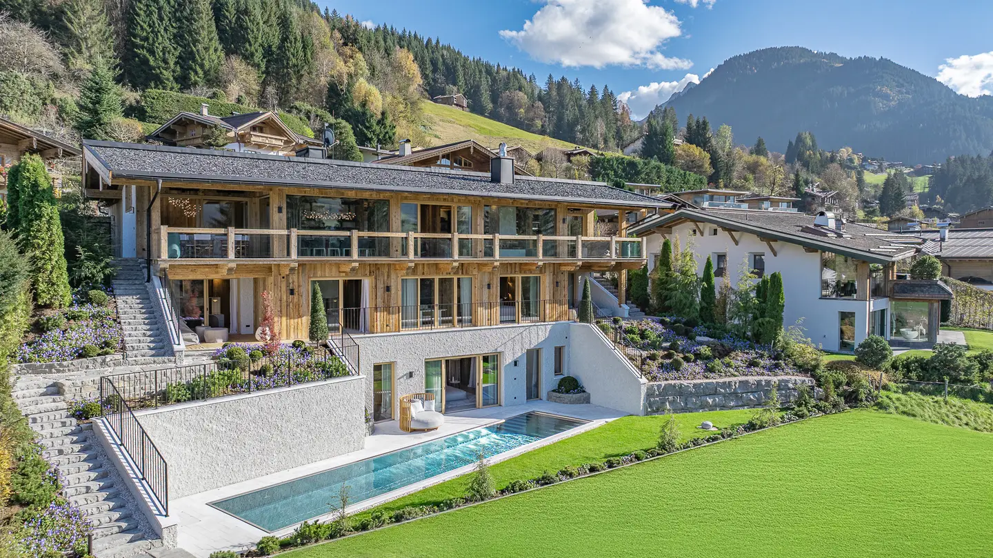 New build apartment with views of the Wilder Kaiser
